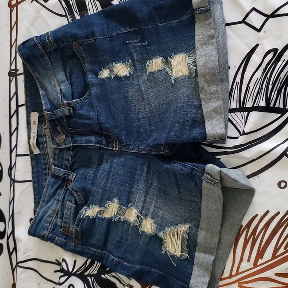 Bluenotes midrise midi shorts - Picture 1 of 5